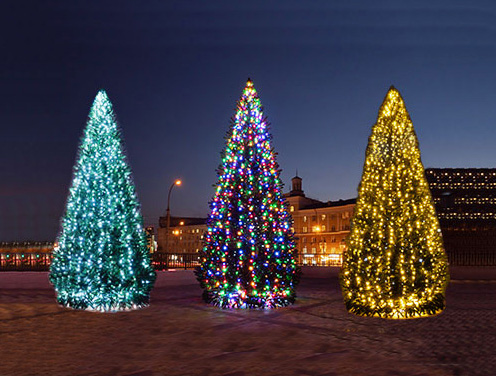 Гирлянды для ёлок в Сочи